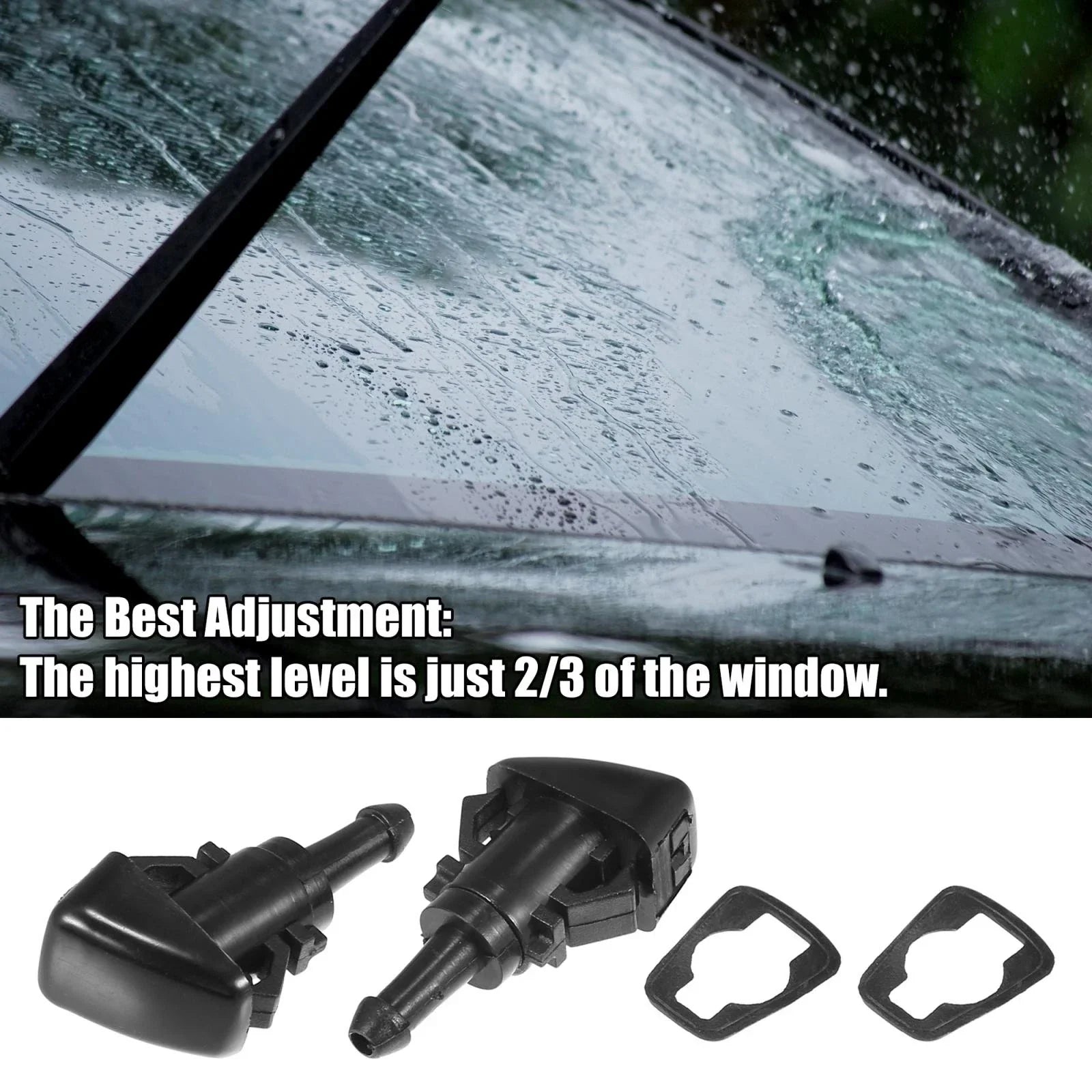 15 x Front Windshield Washer Nozzles for Dodge Caliber (2007-2012)
