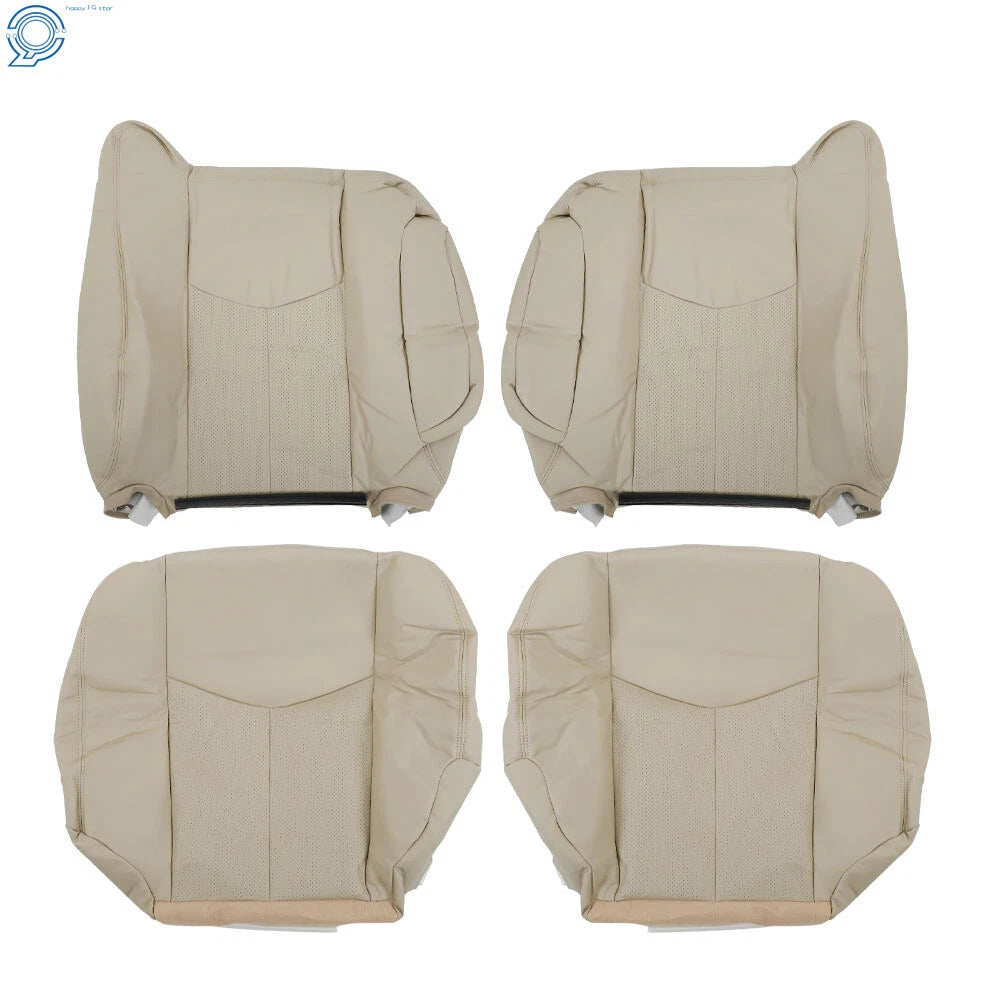 Tan Seat Cover for Cadillac Escalade (2003–2006) Front Both Sides Top & Bottom