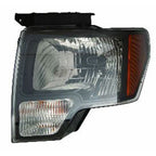 Replacement Black/Smoked Driver Side Head Light Assembly (See Compatible Chart)