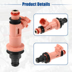 6pcs Fuel Injector Nozzle for Lexus GS400 (1998–2000) 23209-50030