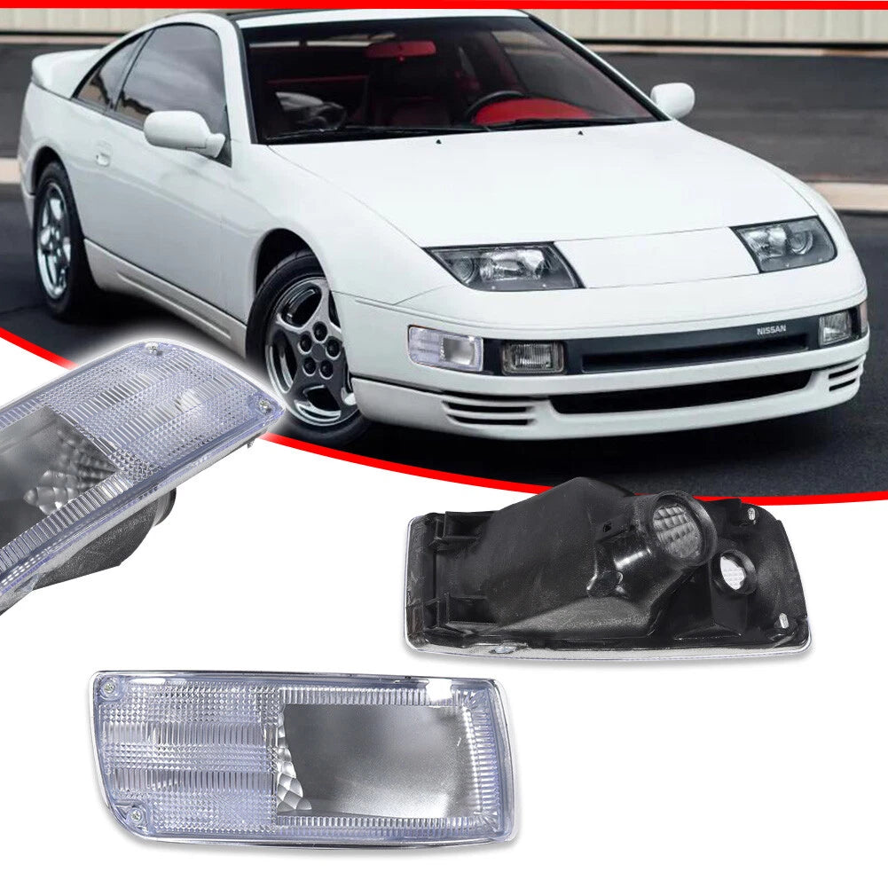 Clear Front Corner Turn Signal Light for Nissan 300ZX Z32