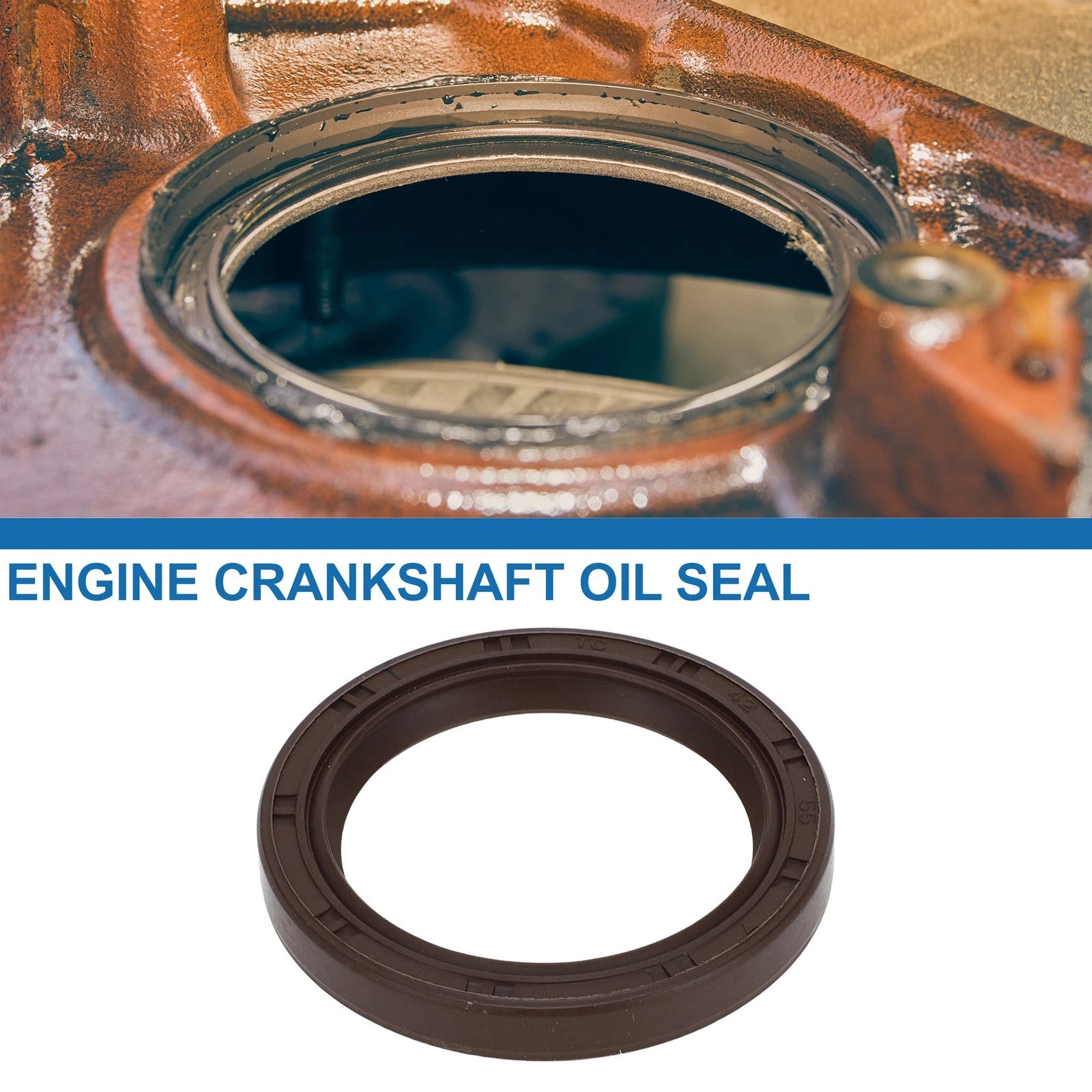 Front Crankshaft Oil Seal for Chevrolet Equinox Malibu (2005–2020) No. 12584041
