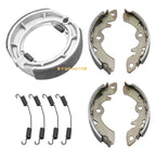 Front & Rear Brake Shoes for Suzuki LT250EF LT300E QuadRunner 250 300 (1985–1989)