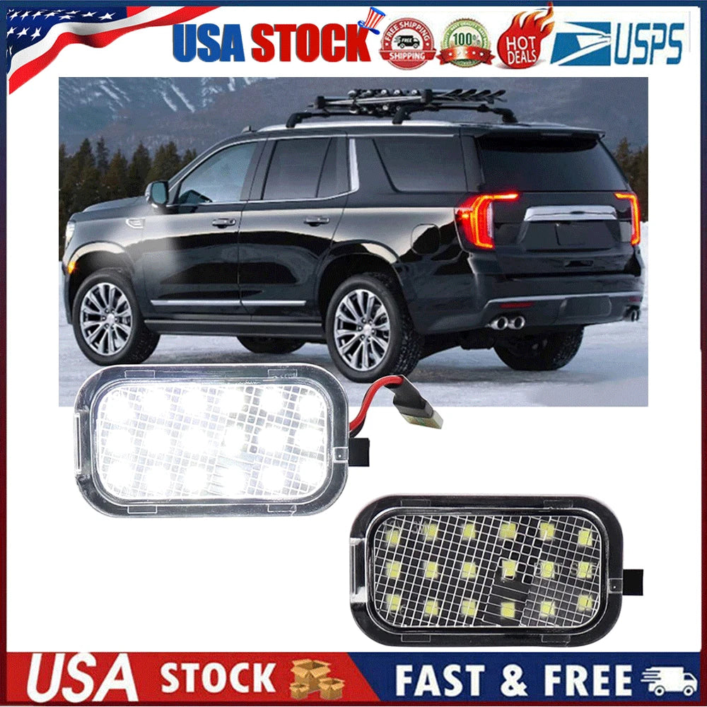 LED Side Mirror Puddle Light Assembly for Chevrolet Avalanche (2007â2012)