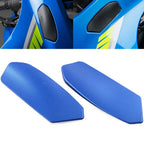 Rearview Mirror Block Off Base Plates for Suzuki GSXR 1000 (2017-2022) Blue