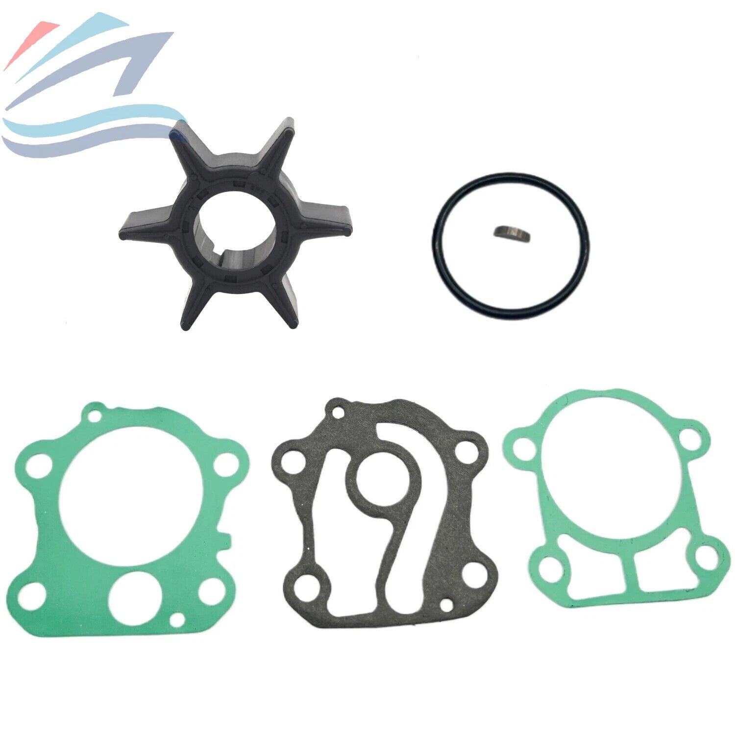 Water Pump Impeller Kit for Yamaha 2-Str 50 60 70 HP (EM 6H3-W0078)