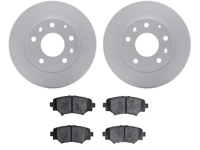 Rear Brake Pad and Rotor Kit for Mazda 3 Sport (2017–2018) ZP843MY