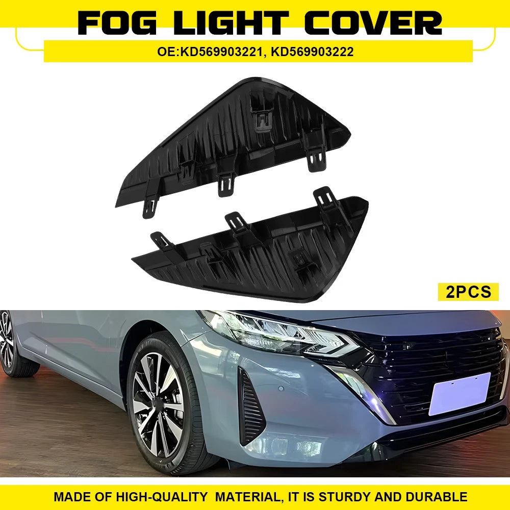 Replacement Fog Light Covers for Nissan Sentra (2024–2025)