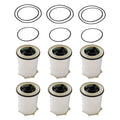 6PCS Fuel Filter for Dodge Ram 2500 3500 6.7L Cummins Diesel (2011–2017) 68157291AA