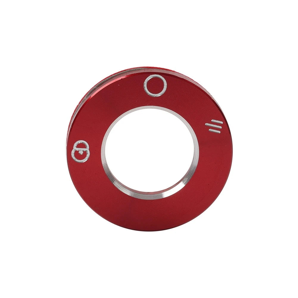 Ignition Switch Lock Trim Ring Cover Red for Vespa LX LXV S ET4 GTS GTV (2006–2023)