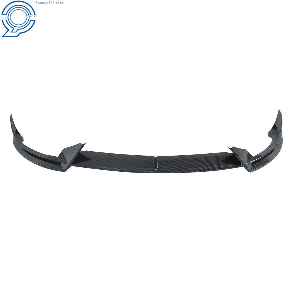 Carbon Style Front Bumper Lip Splitter for Tesla Model Y (2020–2024)