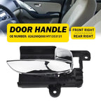 Interior Door Handle for Hyundai Elantra (2007–2010) RH Chrome Plastic