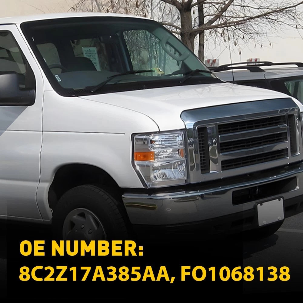 Front License Plate Bracket for Ford E150 E250 E350 E450 (1992â2021)
