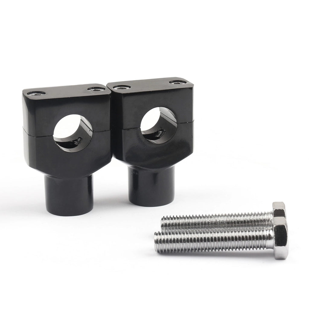 7/8" 22mm Motor Aluminium Handle Bar Mount Risers Clamp for ATV Quad