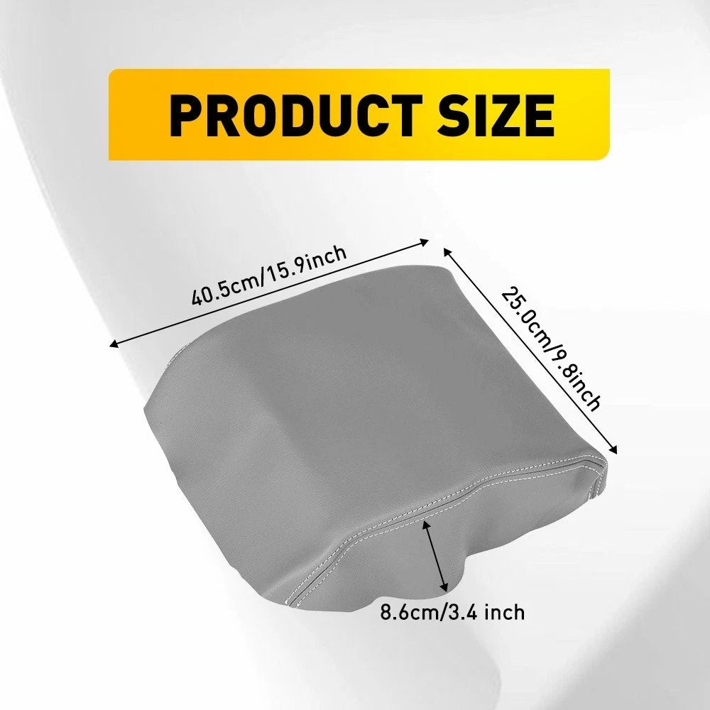 Leather Synthetic Center Console Armrest Cover for Honda Ridgeline (2006–2014)