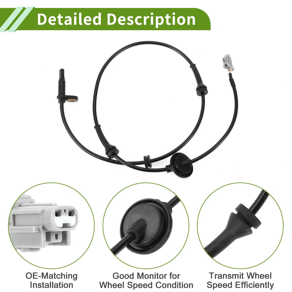 ABS Wheel Speed Sensor No. 47911ZM00A for Nissan Quest (1993–2002)