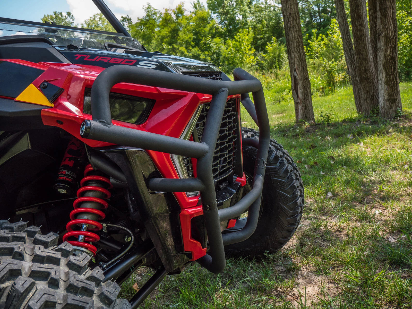 Front Bumper with 3500 lb Winch for Polaris RZR XP Turbo S (2018–2023)