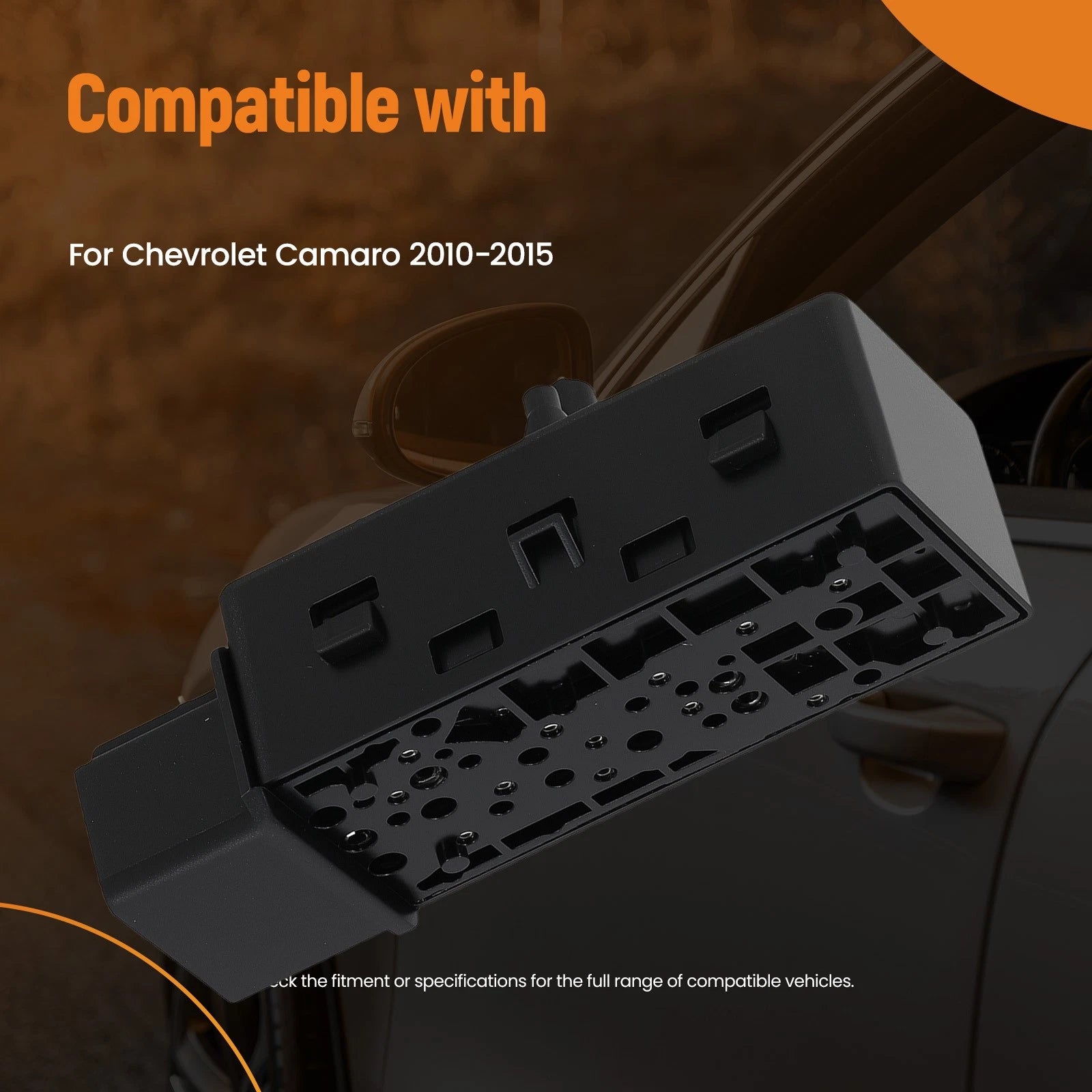 Passenger Side Power Control Switch for Chevrolet Camaro (2010–2015) Black