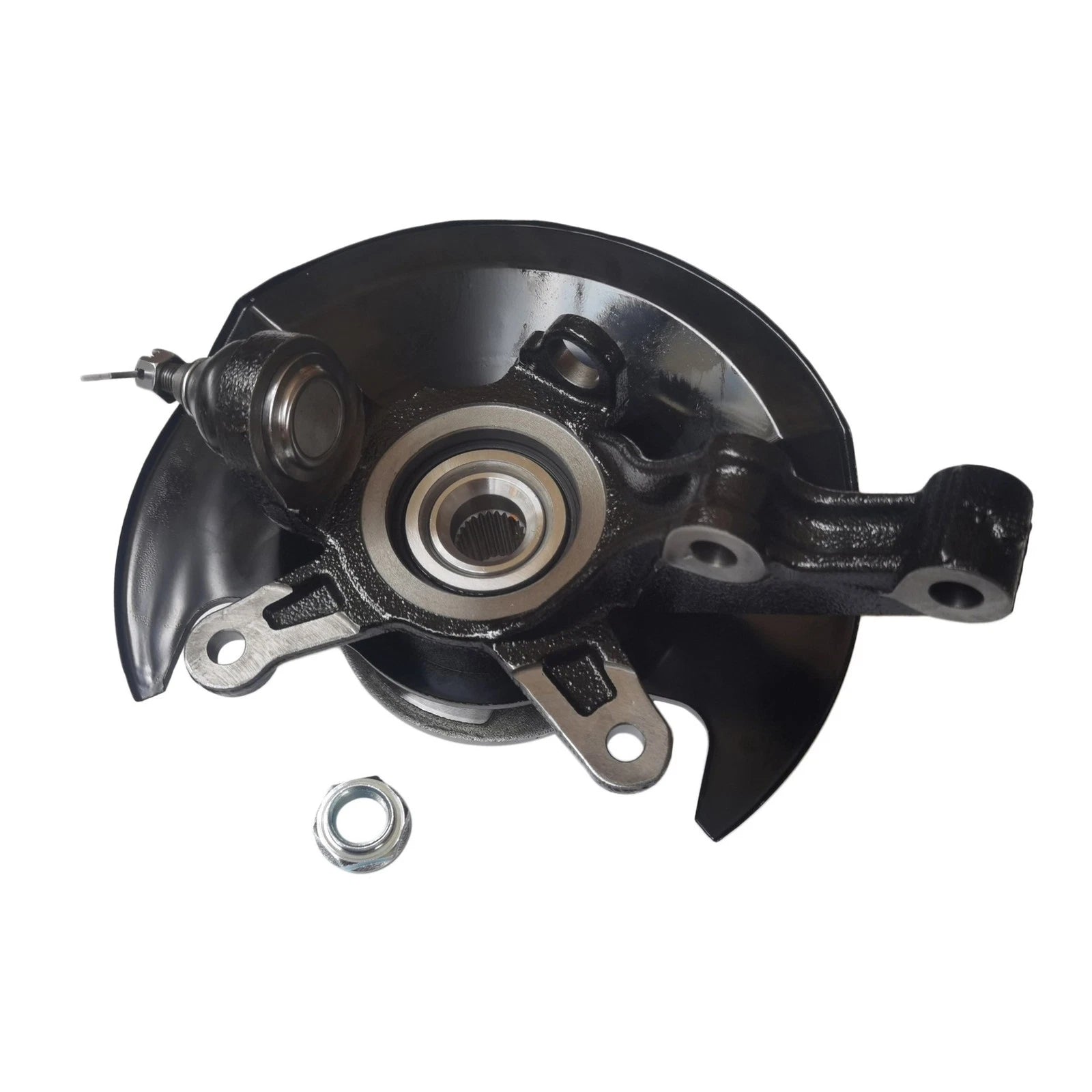 Front Left Steering Knuckle & Wheel Bearing Hub for Honda Civic (2001–2002)