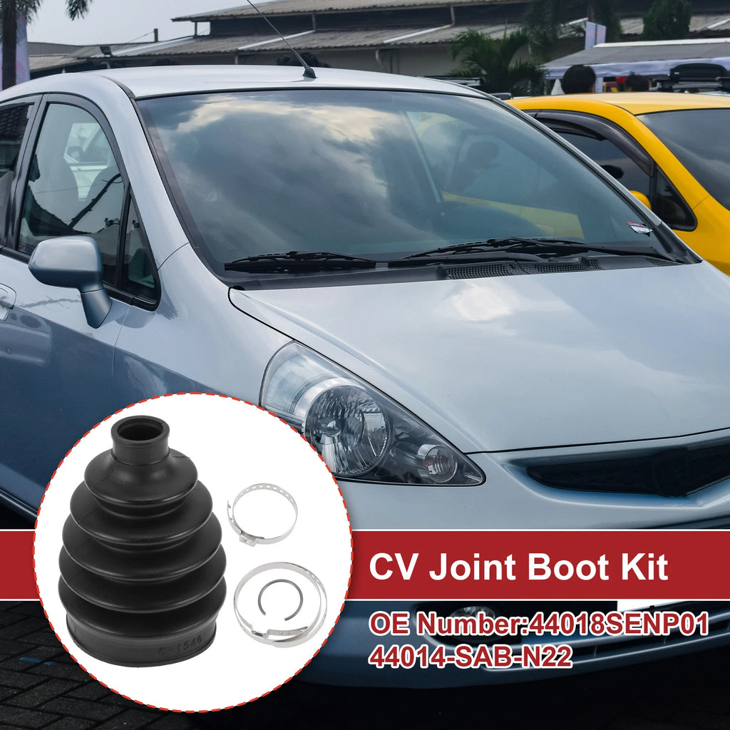 Outer CV Joint Boot Kit with Clamps for Honda Fit (2007–2008) 44018SENP01