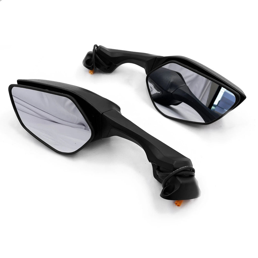 LED Rear View Mirrors with Turn Signal for Kawasaki Ninja ZX10R (2016–2020)
