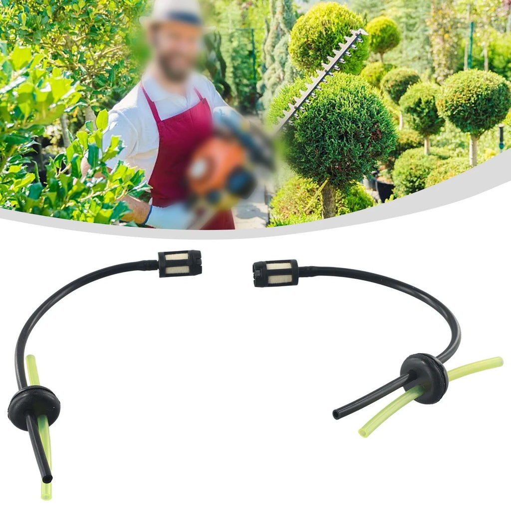 Set of 2 Fuel Filter Hose Seal Kit for Brushcutter Hedge Trimmer