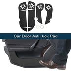 Car Door Anti Kick Pad Sticker Protector for Lexus RX200 (2016) - Black Set