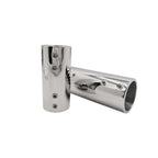 316 Stainless Steel Straight Pipe Connector for Boat Yacht (25mm, 32mm)