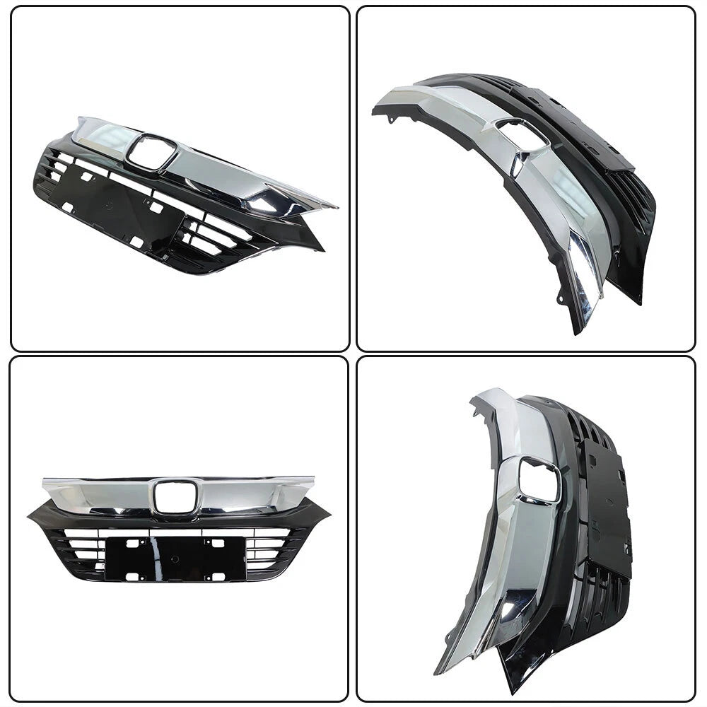Chrome Front Bumper Grille for Honda HR-V (2019â2021)