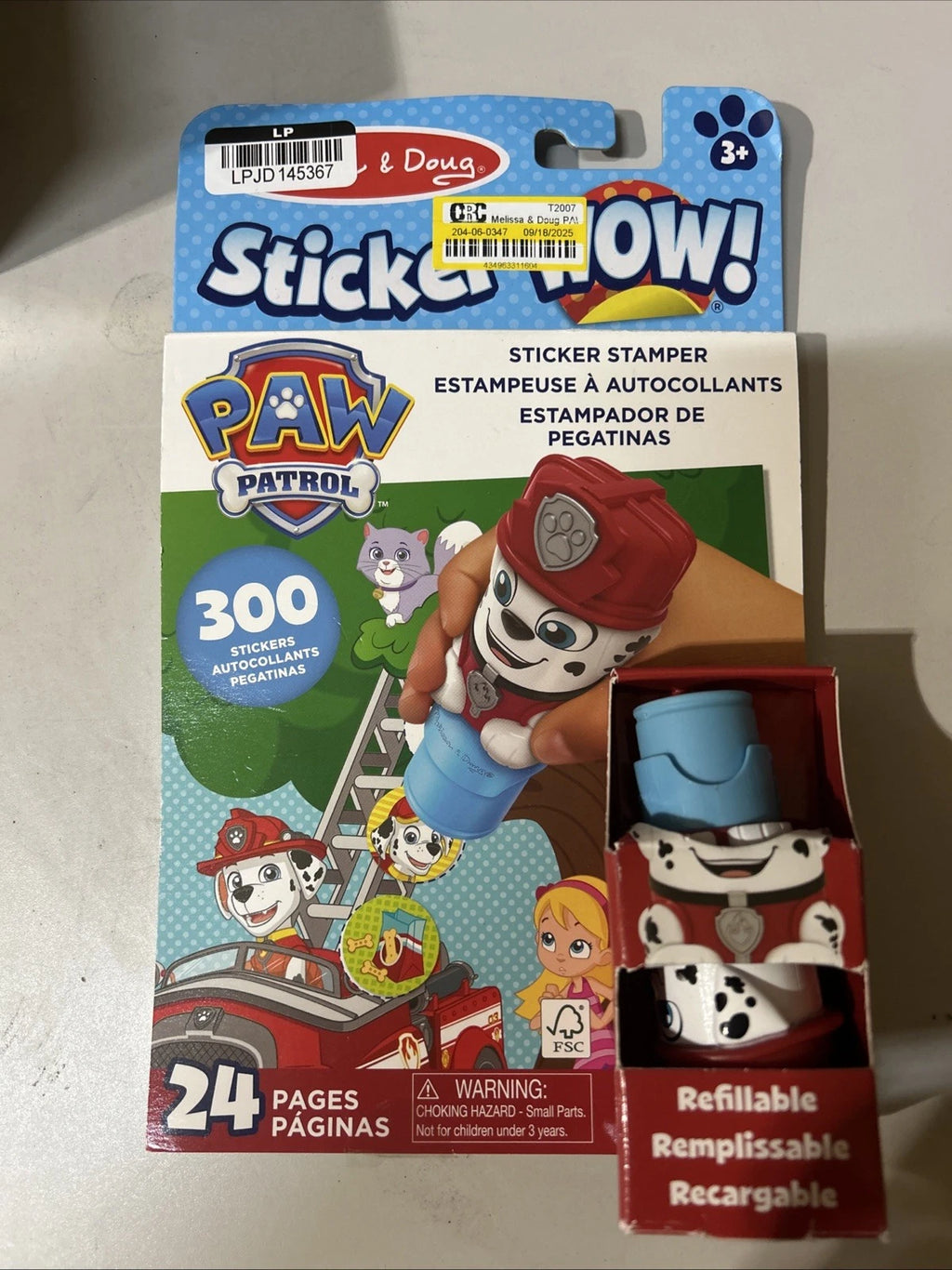 Sticker Stamp Book for Paw Patrol (Melissa & Doug)