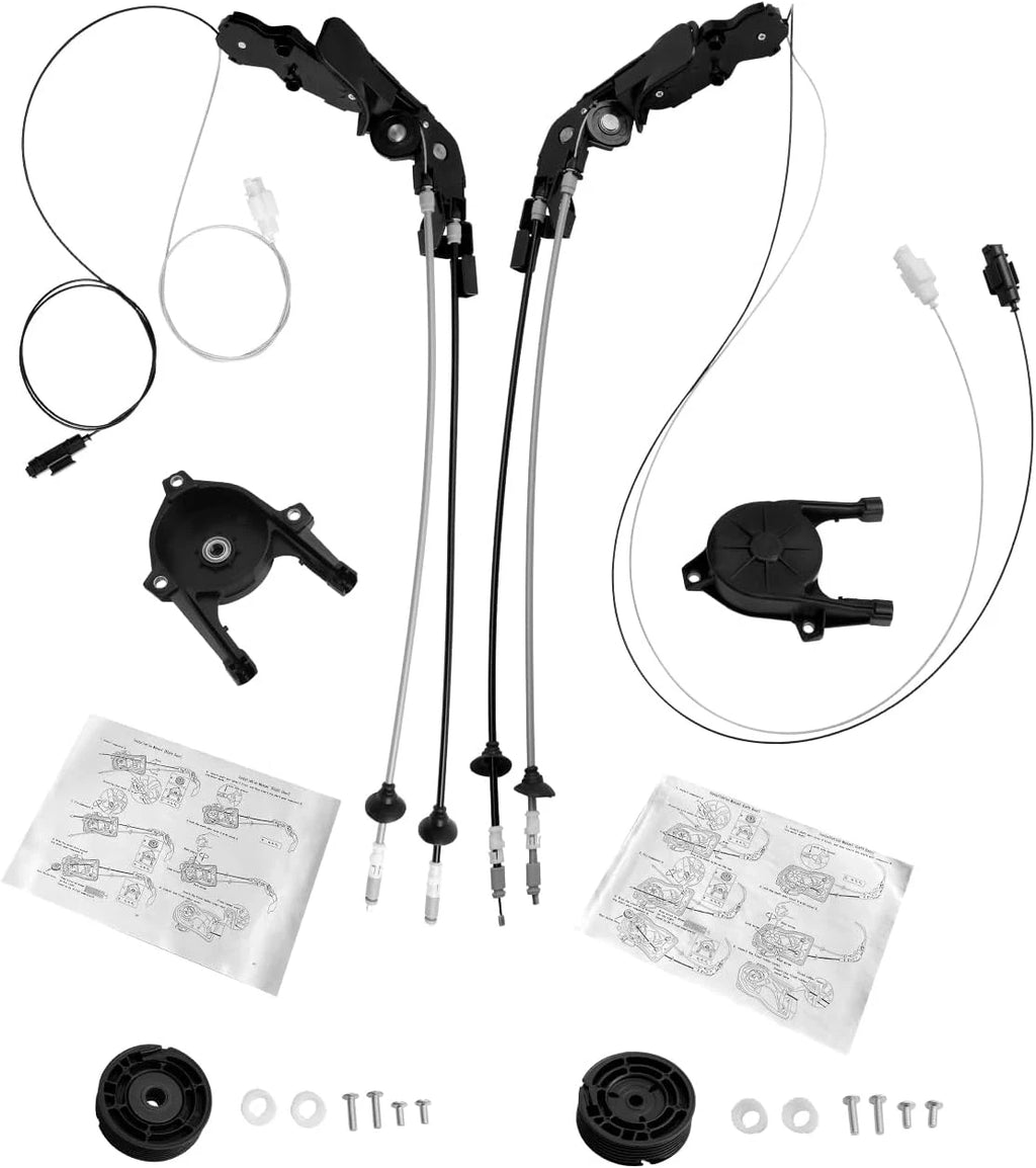 2Pcs Power Sliding Door Cable Kit for Toyota Sienna (2004–2010)