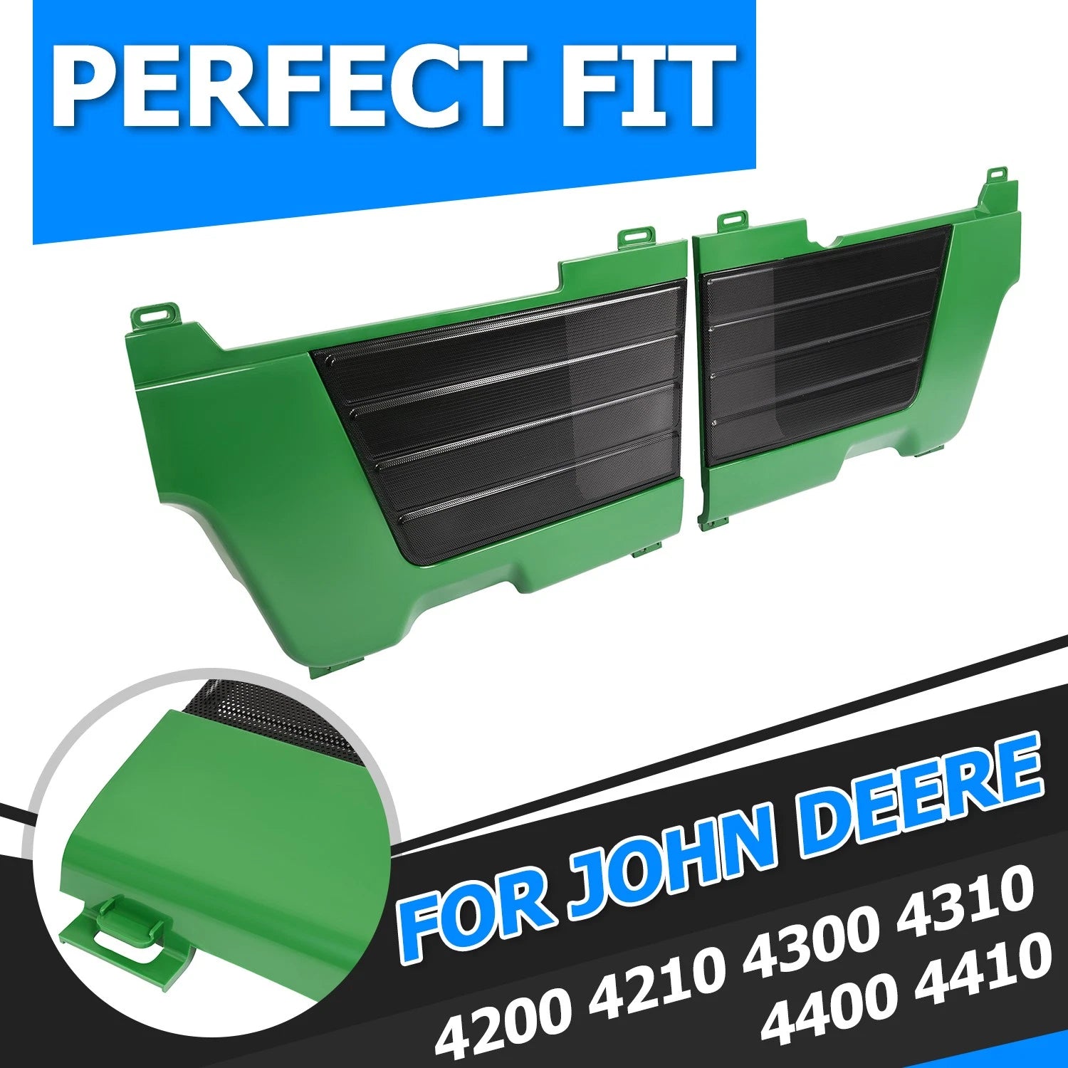 Side Panel & Grille Kit for John Deere 4200 4300 4400 (2000–2005)