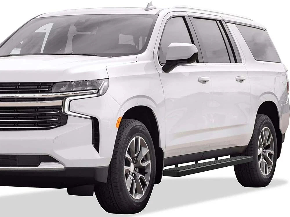 Running Boards for Chevy Suburban (2021-2026) Matte Black 5 Inches