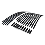 Stainless Black Billet Grill Insert Combo for Ford Explorer Sport Trac (2007–2010)