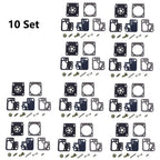 Set of 10 Carburetor Rebuild Kits for Stihl HS46 HS56 (ZAMA RB-243 C1T-S195E-J)