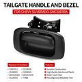 Tailgate Handle and Bezel Trim Kit for Chevy Silverado GMC Sierra (1999–2007)