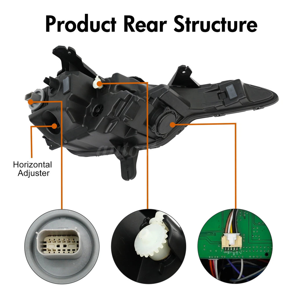 LED Headlight for Chevy Camaro (2019–2024) w/ LED DRL w/o Leveling Left Driver