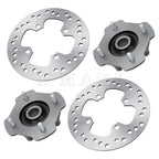 2x Front Wheel Hubs & Brake Rotors for Honda TRX500 Foreman/Rubicon (2014–2019)