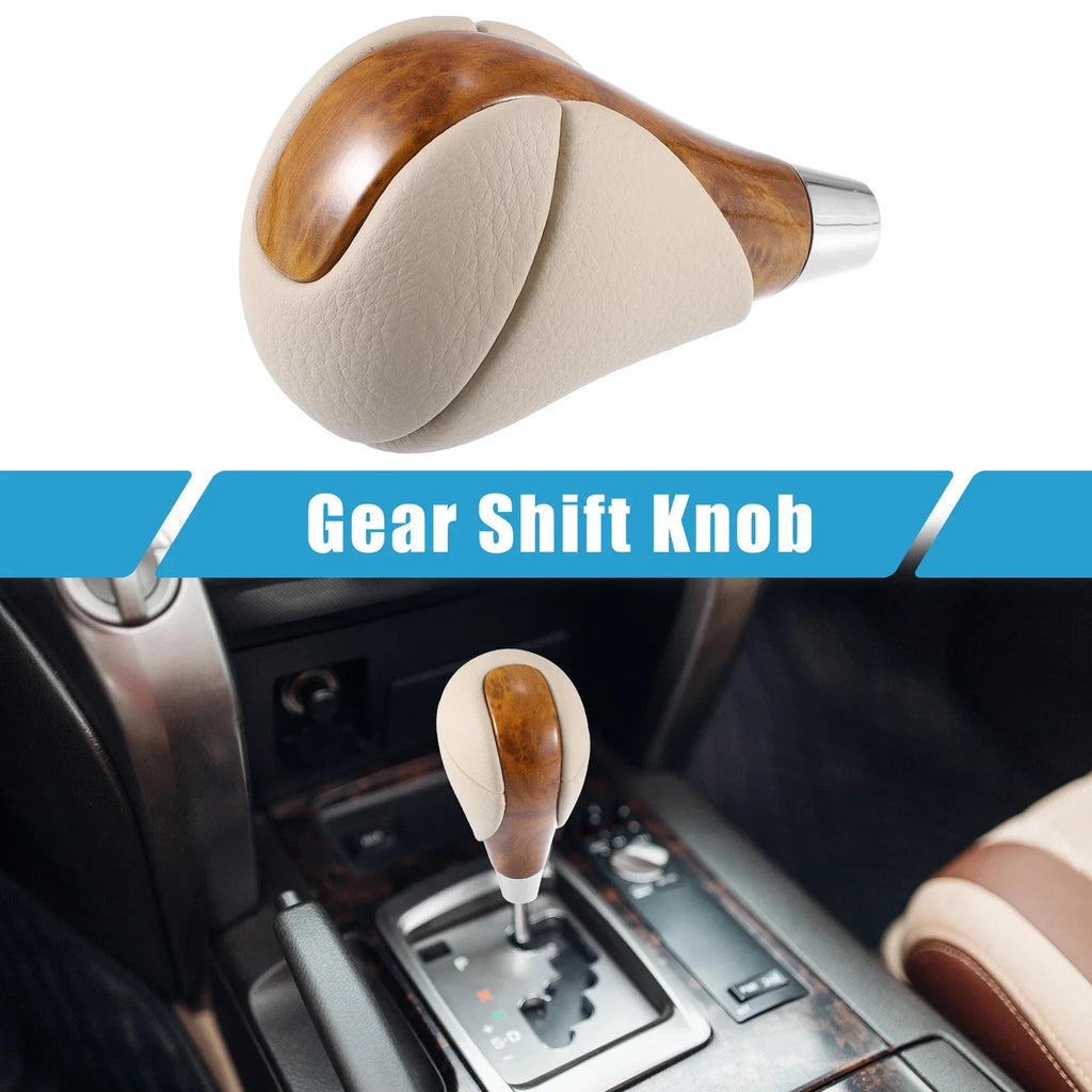 Brown Beige Gear Shift Knob for Lexus Car Gear Stick