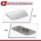 Front Right Washer Nozzle Cover Cap for Lexus LX570 (2013–2015) Silver Tone