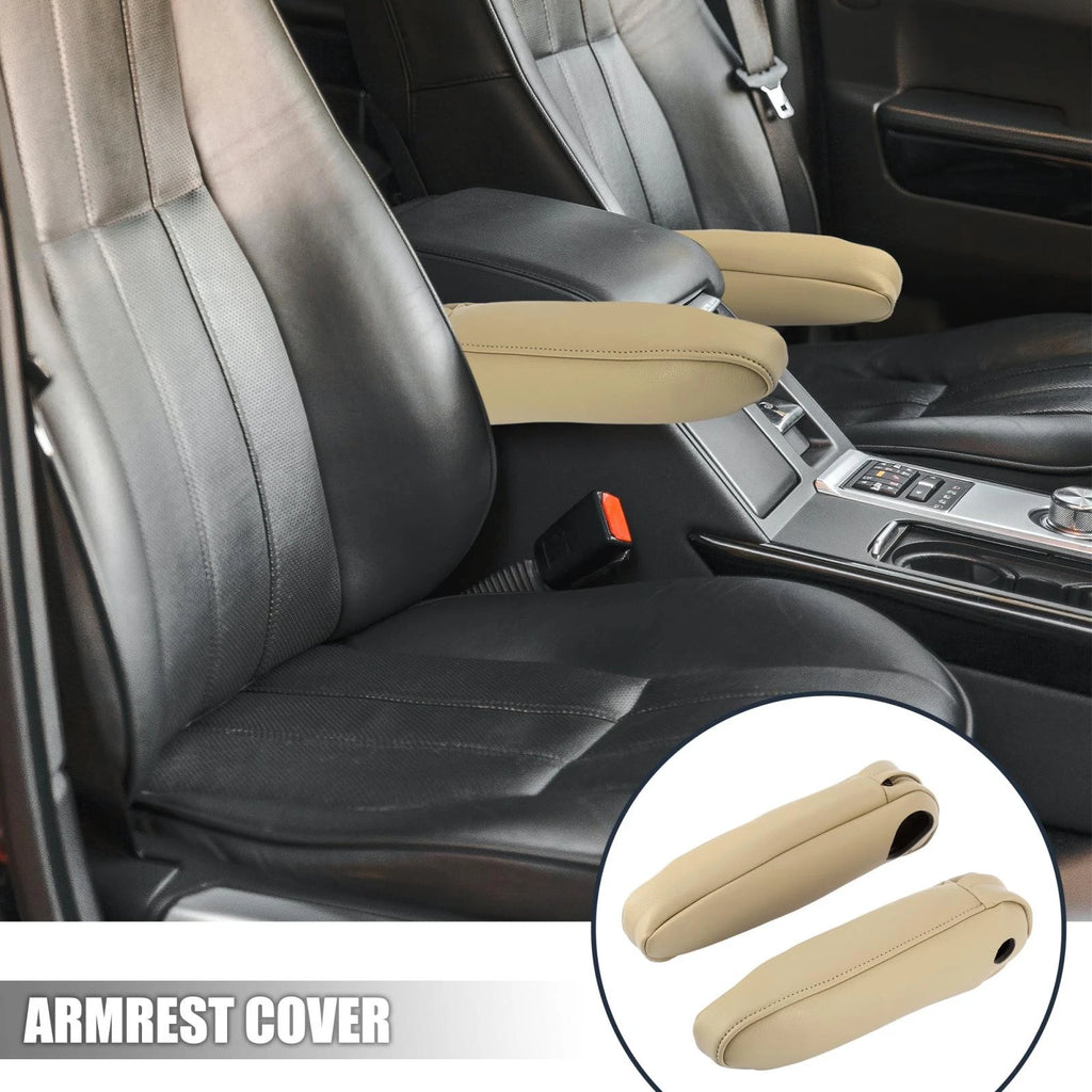 1 Pair Front Seat Armrest Cover for Lexus RX350 (2007–2015) Beige