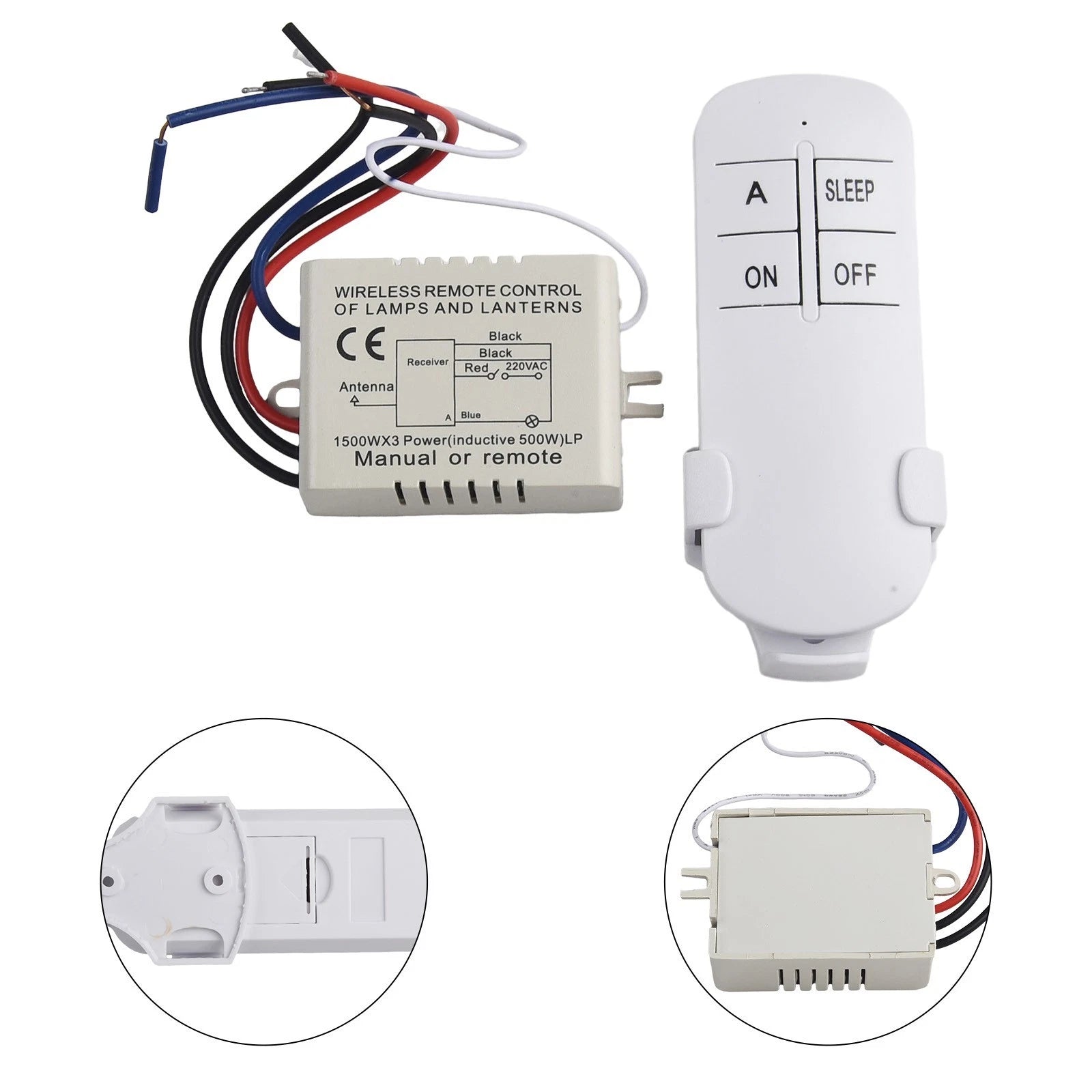 Control Switch for - 220V ON/OFF Receiver Wireless