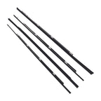 Set of 4 Weatherstrip Door Moulding Trim for Honda Civic (1992–1995)