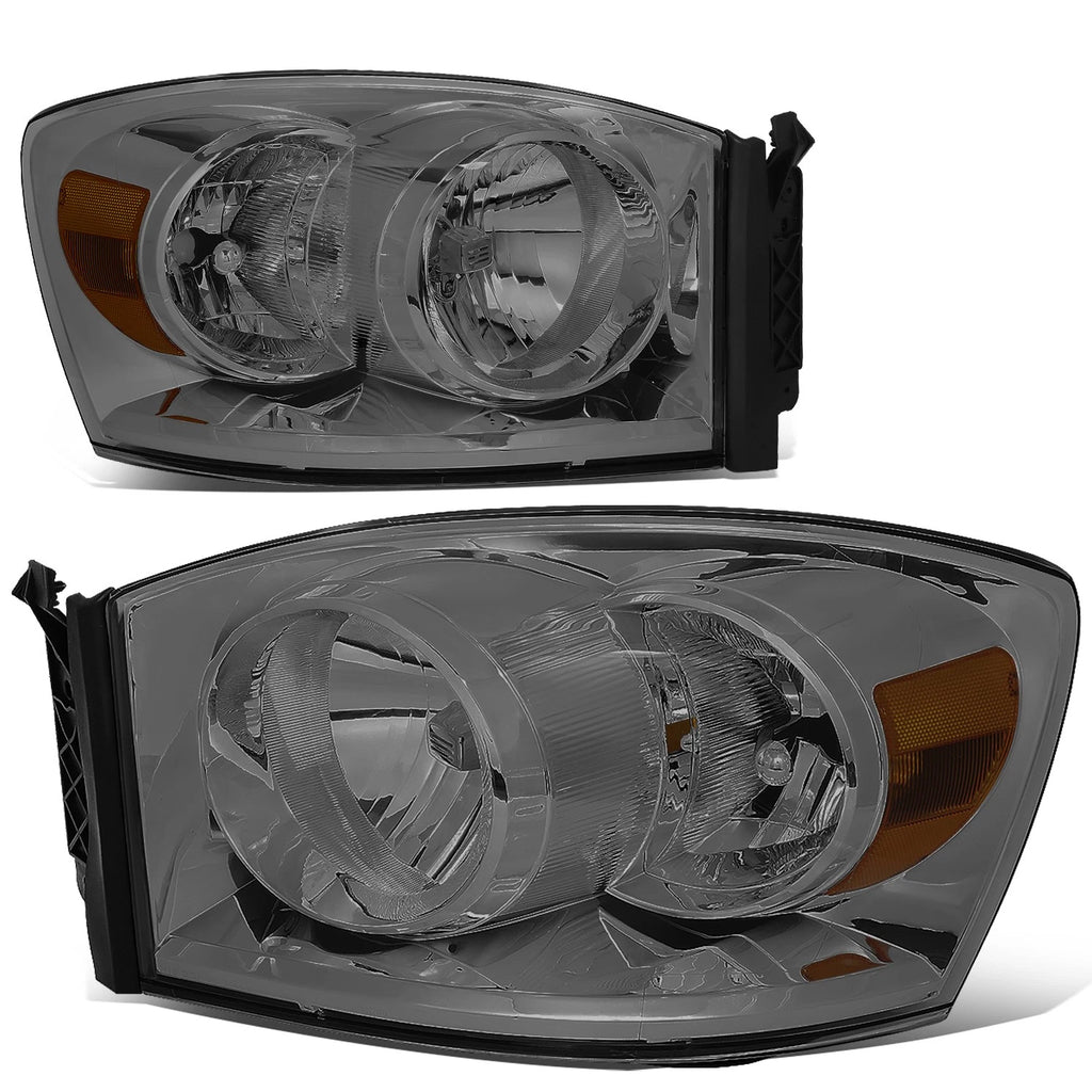 Headlight Corner Signal Lamp for Dodge Ram 1500 2500 3500 (2006–2009) Smoked Amber