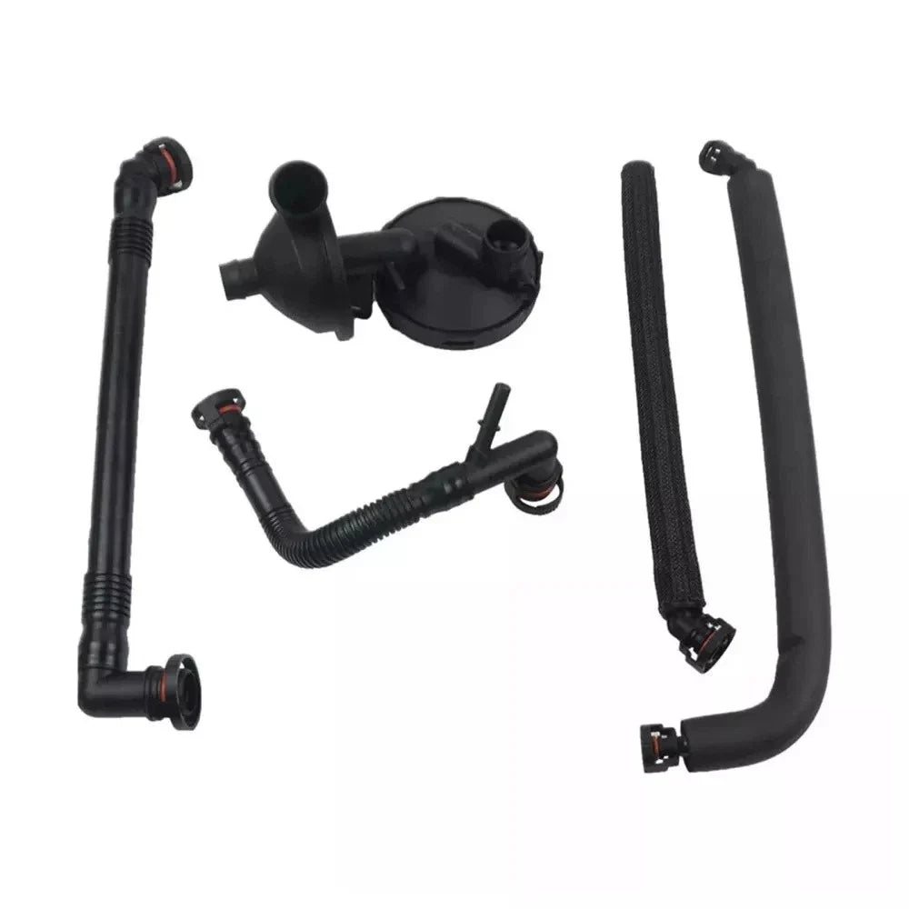 5 x PCV Crankcase Vent Valve & Breather Hose for BMW E46 325i 330i (2000-2006)