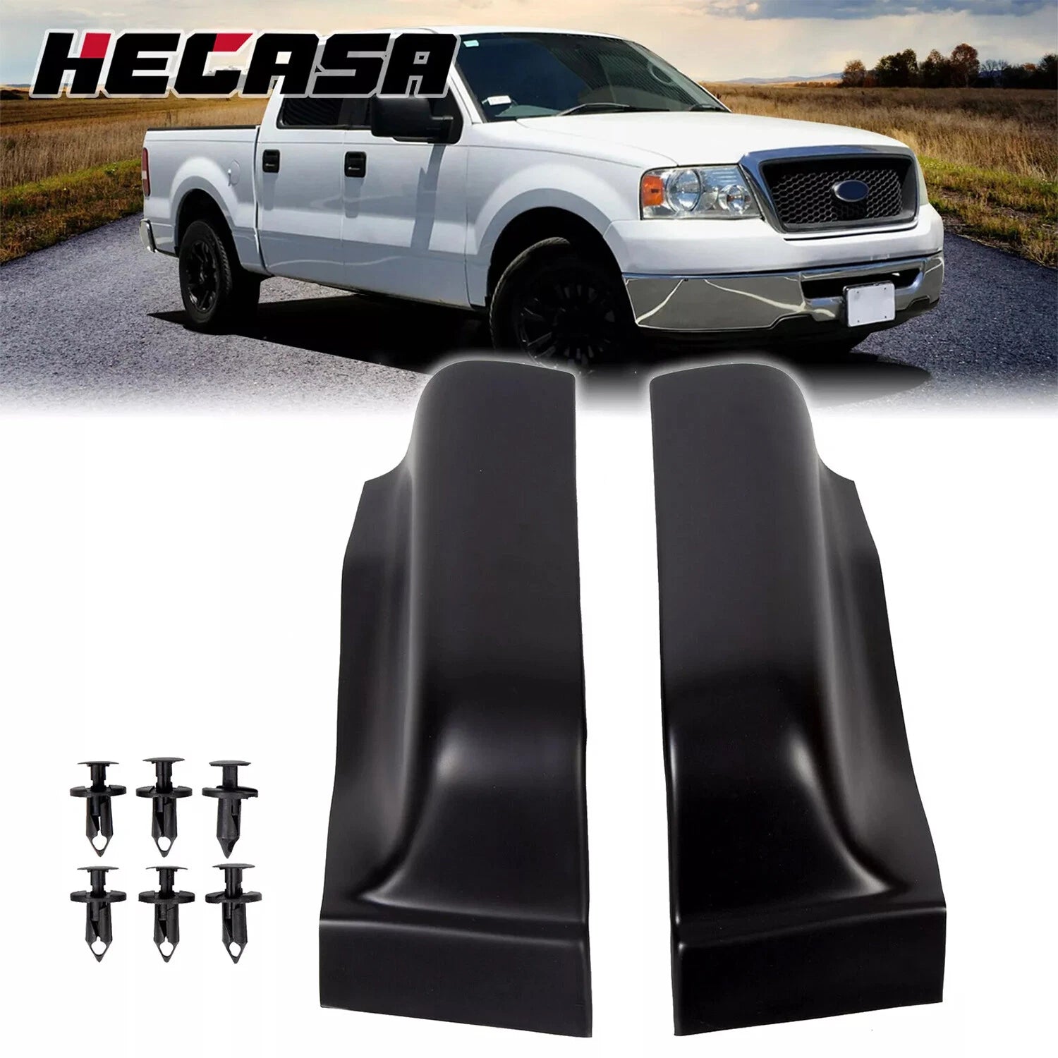 2X Cab Corner Covers for Ford F150 Crew Cab (2004–2008) 99729