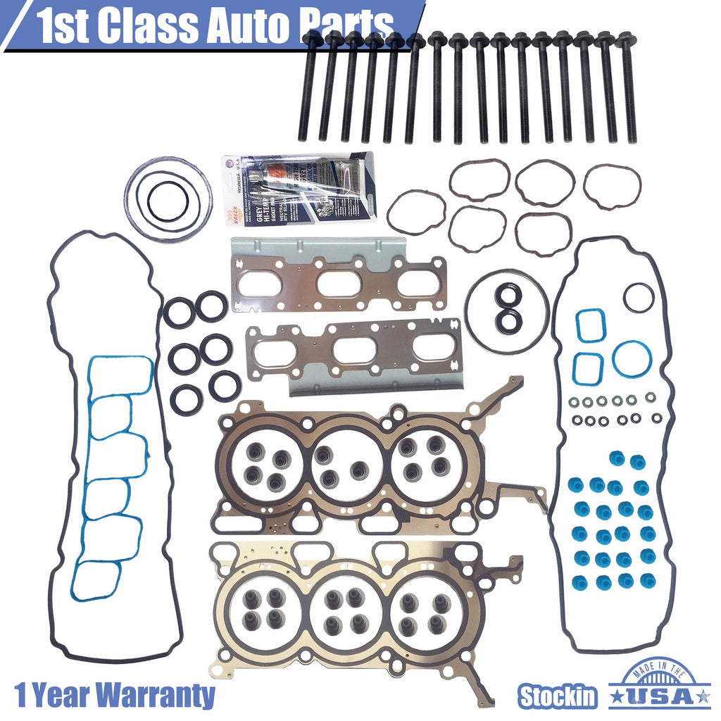 Cylinder Head Gasket Set with Bolts for Ford Edge (2011-2013)