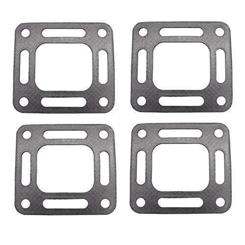 Set of 4 Manifold Riser Elbow Gaskets for Mercruiser 4.3 5.0 5.7 454 502