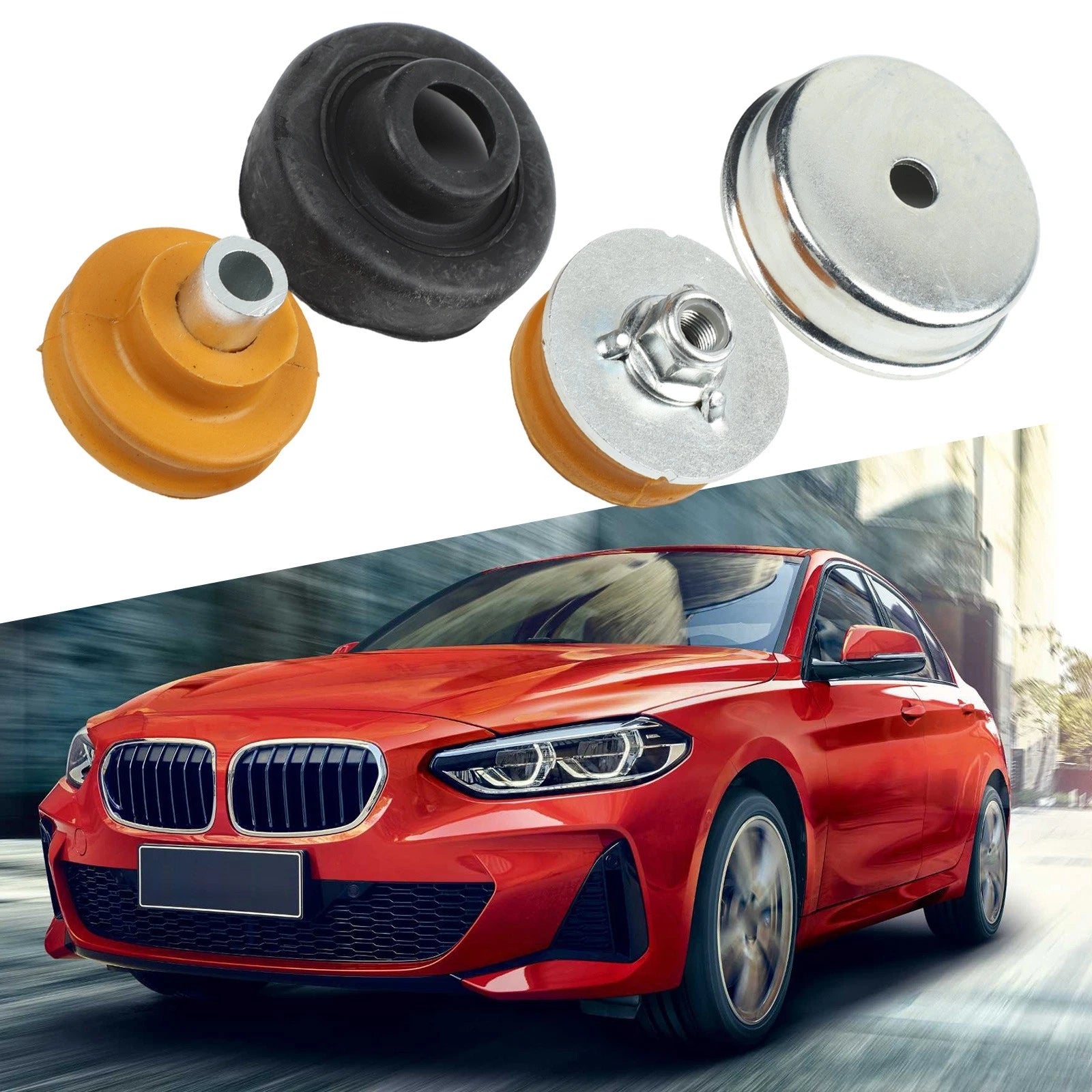 Rear Axle Upper Shock Mount Kit for BMW E81 E82 E87 E90 E91 (2007–2013)