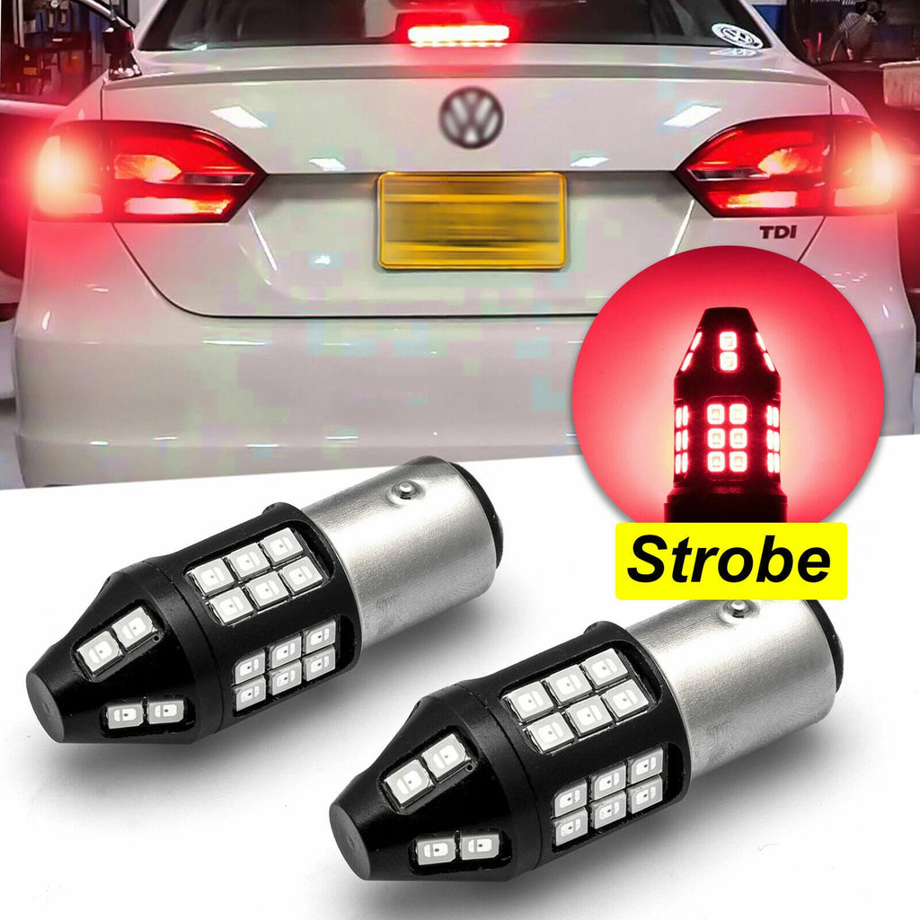 Brake Tail Light LED for VW Jetta 2012–2018 (40-SMD, Red, Flashing)